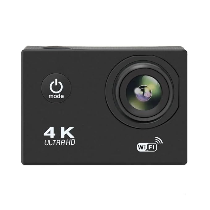 V88R 4K Action Camera with Support Mounting Accessories Kit