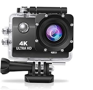 V88R 4K Sports Camera with Mounting Accessories Kit