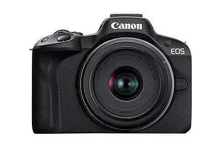 Canon Digital Camera EOS R50 RF-S18-45mm is STM