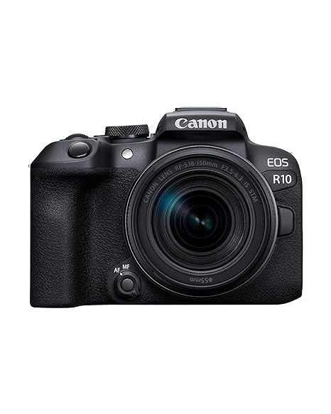Canon EOS R10 242MP Mirrorless Digital Camera with RF-S18-150mm Kit Lens