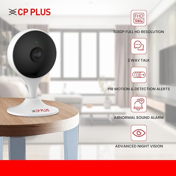 CP PLUS CB21 Full HD Smart Wi-fi 2MP CCTV Home Security Camera