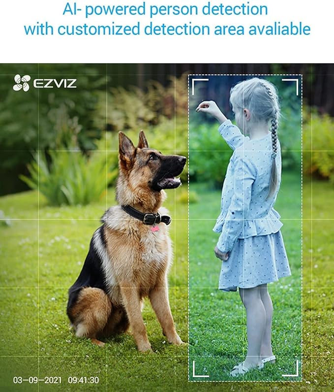 EZVIZ by Hikvision C8C 2MP Tilt Smart WiFi CCTV Camera