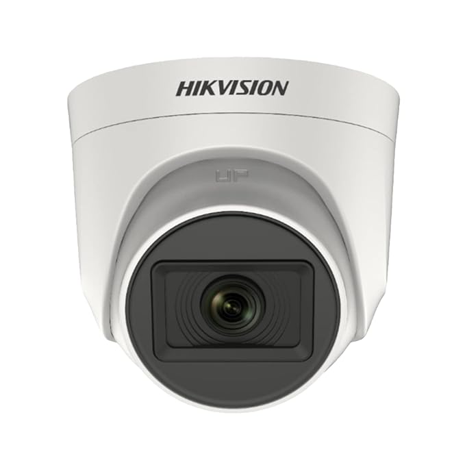 HIKVISION 5 MP Indoor Dome CCTV Camera with inbuilt Audio Mic DS-2CE76H0T-ITPFS Wired