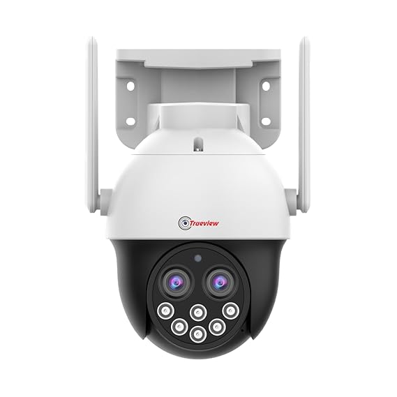 Trueview 4MP Smart CCTV Dual Lens Combined Zoom Security Camera