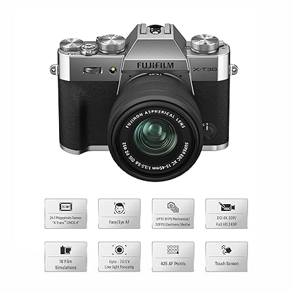 Fujifilm X-T30 II Body with 15-45mm Lens