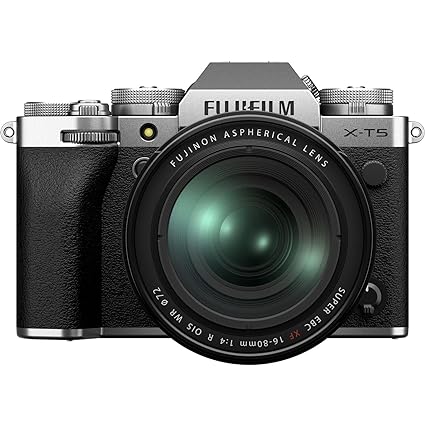 FUJIFILM X-T5 Mirrorless Camera with 16-80mm Lens
