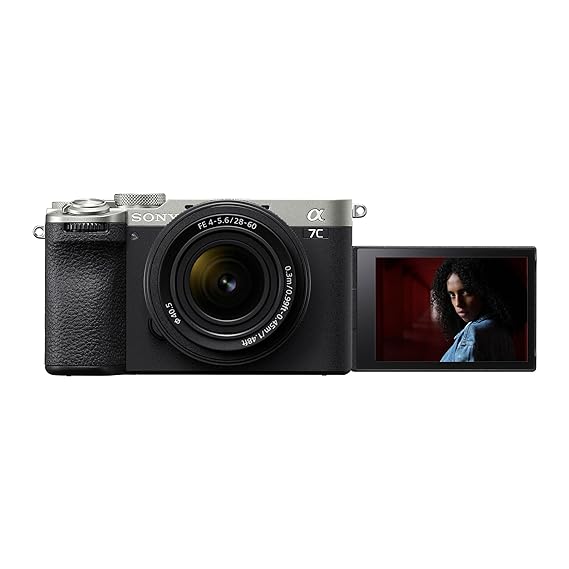 Sony Alpha ILCE-7CM2L Full-Frame Interchangeable Lens Mirrorless vlog Camera Body with 28-60 mm Zoom Lens