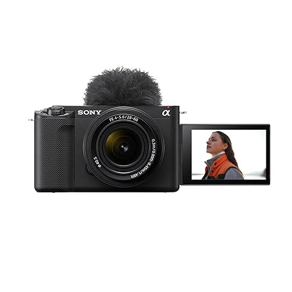 Sony Alpha ZV-E1L Full-Frame Interchangeable-Lens Mirrorless vlog Camera with 28-60mm Zoom Lens
