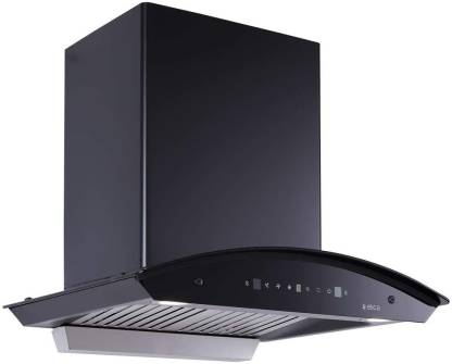 Elica BFCG 600 HAC LTW MS NERO Autoclean Kitchen Chimney (60 cm Wide, 1350 m3/hr)