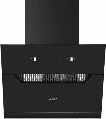 Elica EFL 207 HAC LTW VMS-60 Filterless Autoclean Angular Kitchen Chimney (60 cm Wide, 1350 m3/hr)