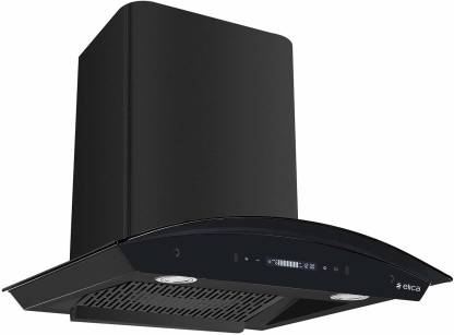 Elica BLDC FLCG 600 HAC LTW MS NERO Filterless Autoclean Kitchen Chimney (60 cm Wide, 1425 m3/hr)