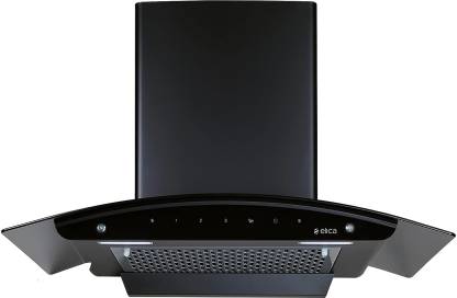 Elica FL 900 SLIM HAC MS NERO Filterless Autoclean Kitchen Chimney (90 cm Wide, 1200 m3/hr)