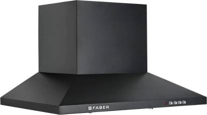 Faber HOOD PLUTO PB BF BK 60 Kitchen Chimney (60 cm Wide, 1000 m3/hr)