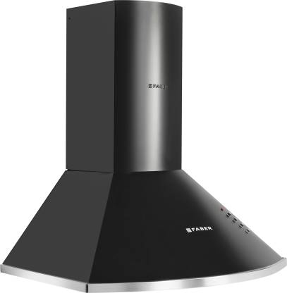 Faber HOOD CLASS PRO PB BK LTW-60 Pyramid Kitchen Chimney (60 cm Wide, 1000 m3/hr)