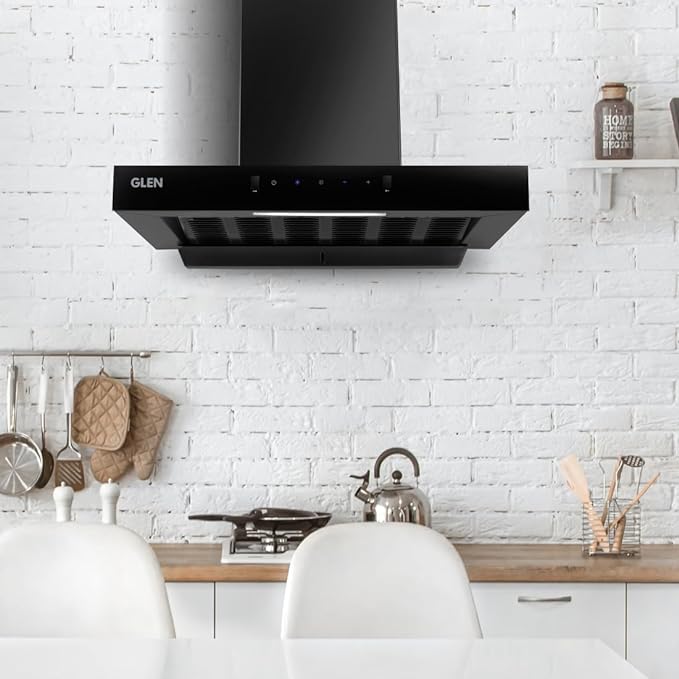 GLEN Auto-Clean Filterless Kitchen Chimney Hood Anya (60 cm Wide, 1200 m3/hr)