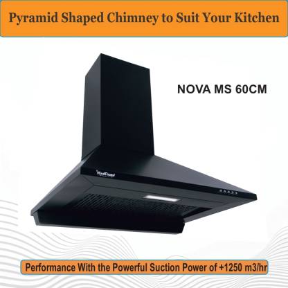 Hindflame NOVA MS Chimney (60 cm Wide, 1250 m3/hr)