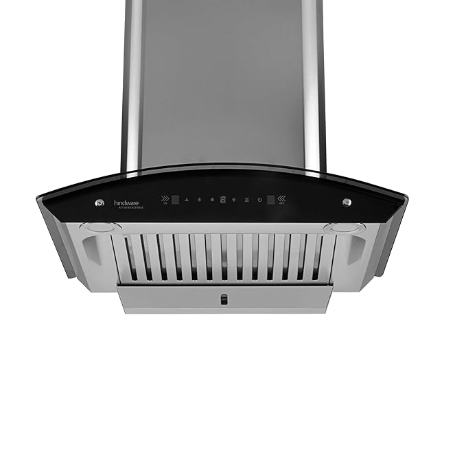 Hindware Nevio Plus SS Baffle Filter Wall Mounted Chimney