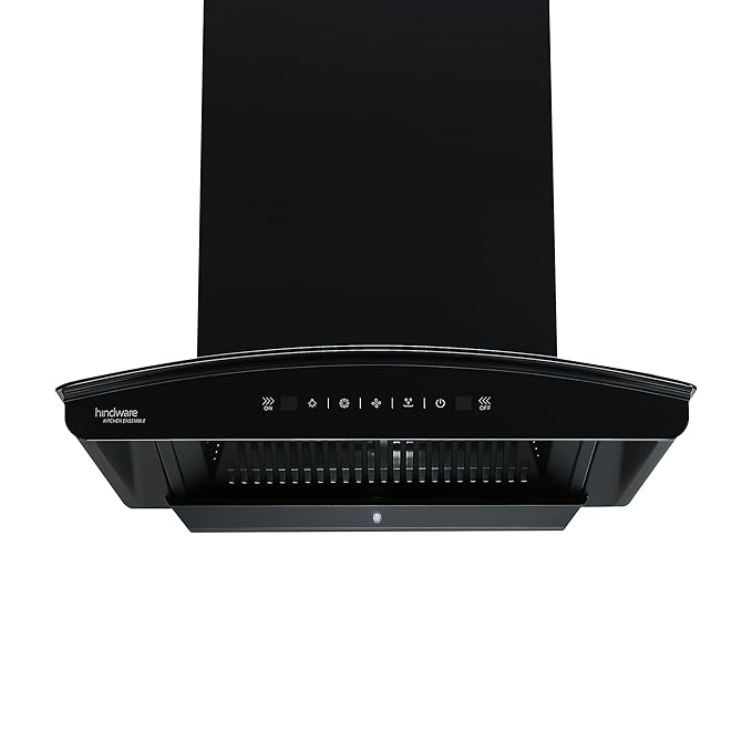 Hindware Smart Appliances Nadia IN Stylish Filterless Auto-Clean Kitchen Chimney (60 cm Wide, 1500 m3/hr)