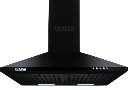 INALSA EKON 60BK Pyramid Kitchen Chimney (60 cm Wide/1050 m3/hr)