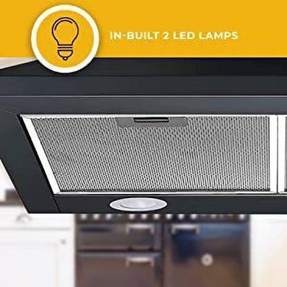 Whirlpool CLASSIC CF 60 BK HOOD Kitchen Chimney