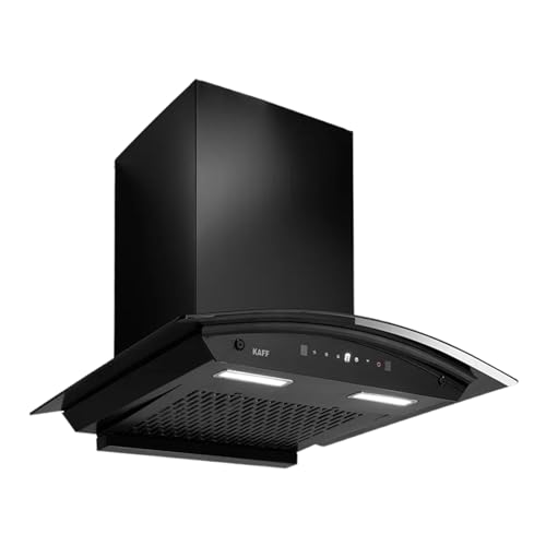 KAFF MAINZ 90 Hassle Free Filter Less 1200 CMH 3 Speed Gesture Control  Chimney