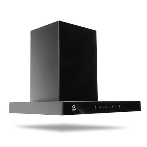 Omen Changing Lives Bristle Plus 60cm 1250CMH Auto Clean Kitchen Chimney