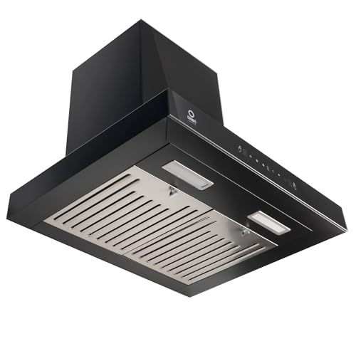 Omen Changing Lives Bristle Plus 60cm 1250CMH Auto Clean Kitchen Chimney
