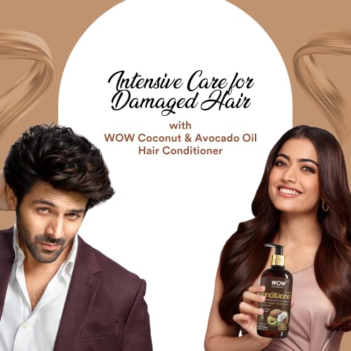 WoW Coconut Avocado Oil No Parabens and Sulphate Hair Conditioner