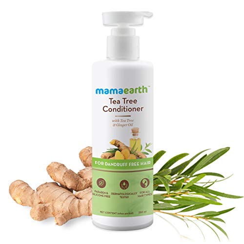 MamaEarth Tea Tree Conditioner with Tea Tree & Ginger Oil for Dandruff Free Hair