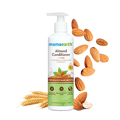 MamaEarth Almond Conditioner with Almond Oil & Vitamin E for Healthy Hair growth