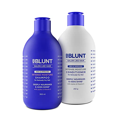 BBLUNT Intense Moisture Shampoo & Conditioner Duo (300ml + 250gm)
