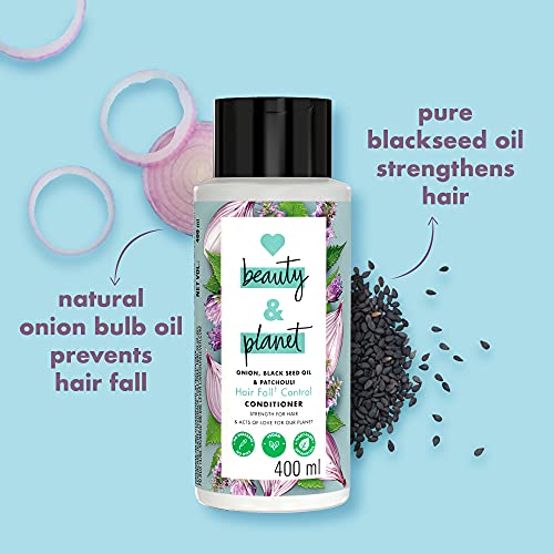Love Beauty & Planet Onion BlackSeed and Patchouli Hairfall Control Conditioner