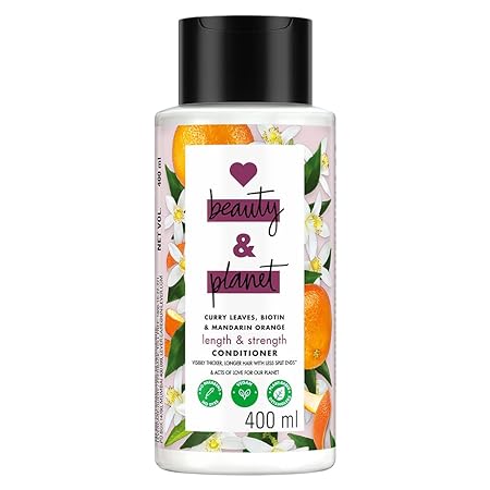 Love Beauty & Planet Curry Leaves Biotin and Mandarin Conditioner