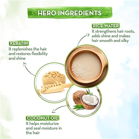 Mamaearth Rice Water Conditioner Frizzy