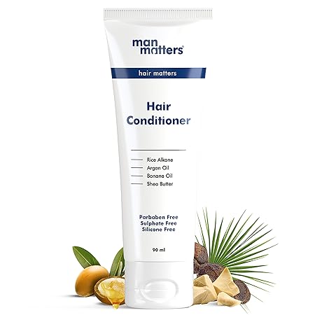 Man Matters Hair Conditioner Rice Alkane Banana Oil Shea Butter & Argan Oil