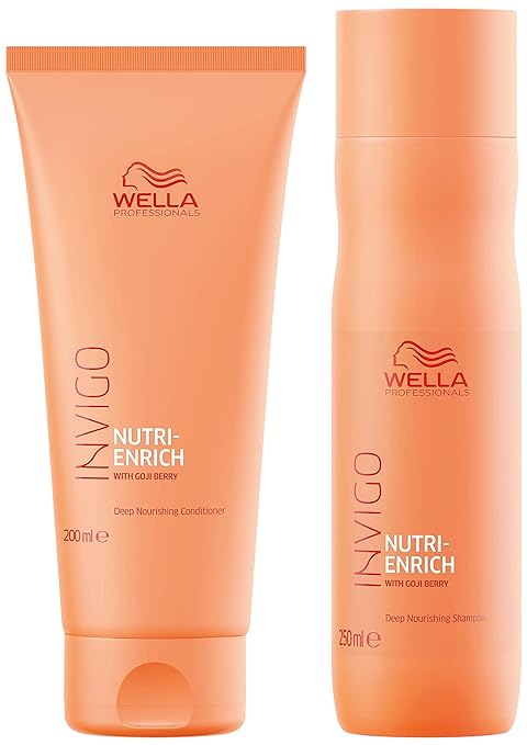 Wella Professionals Invigo Nutri Enrich Deep Nourishing Shampoo and Conditioner