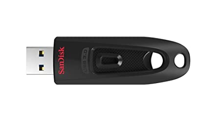 SanDisk Ultra 128GB USB 30 Pen Drive, Black