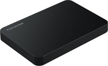 Toshiba Canvio Basics Portable External HDD - External Hard Drive, Black
