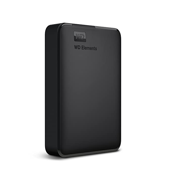 Western Digital WD Elements Portable Hard Disk Drive, USB 30, External HDD WDBHHG0010BBK-EESN, Black