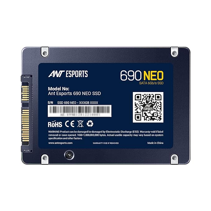 Ant Esports 690 Neo SATA 3 25 inch 256 GB Internal SSD