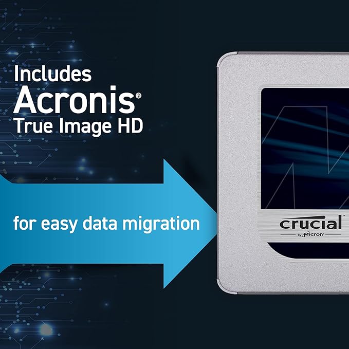 Crucial MX500 NAND SATA 25 Inch 1 TB Internal SSD