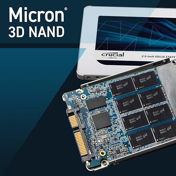 Crucial MX500 NAND SATA 25 Inch 500 GB Internal SSD