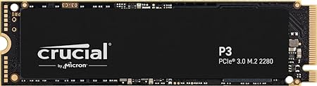 Crucial P3 PCIe 30 3D NAND 500 GB Internal SSD