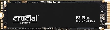 Crucial P3 Plus PCIe 40 3D NAND 2 TB Internal SSD