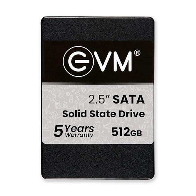 EVM SATA  25 inch 512 GB Internal SSD