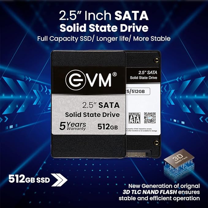 EVM SATA  25 inch 512 GB Internal SSD