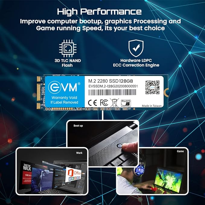 EVM M2 128 GB Internal SSD