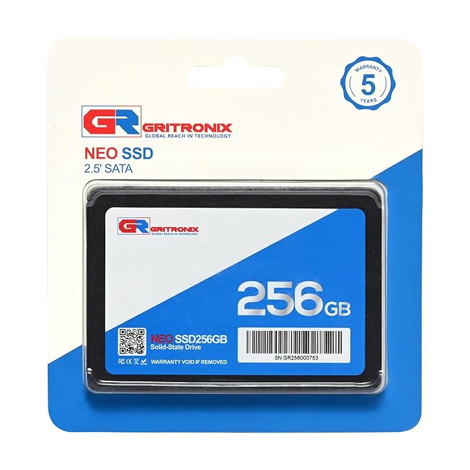 Gritronix 256 GB 25 inch Internal SSD