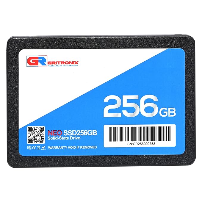 Gritronix 256 GB 25 inch Internal SSD