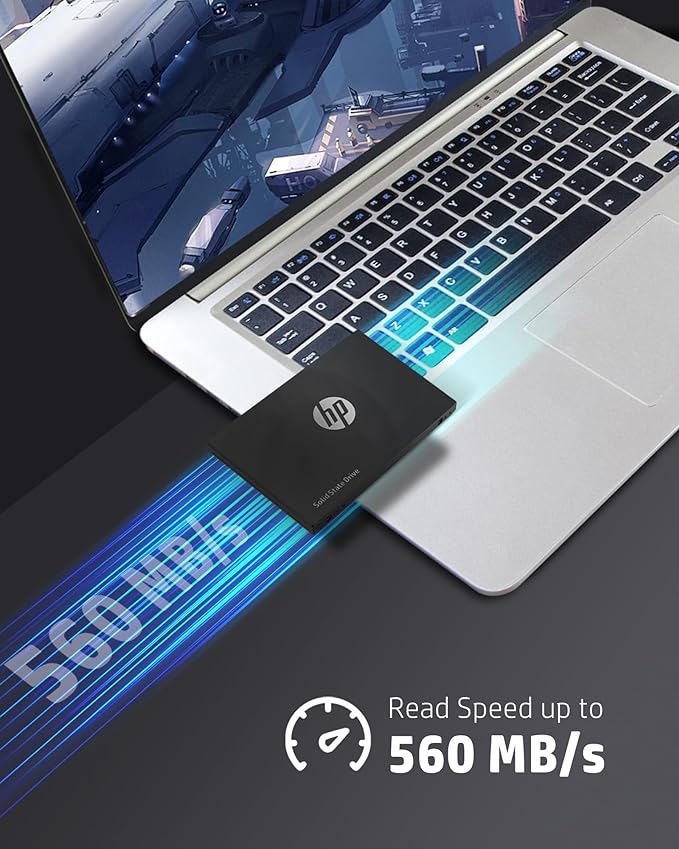 HP S750 3D NAND SATA 3 256GB Internal SSD
